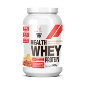 WHEY 900g MORANGO COM BANANA
